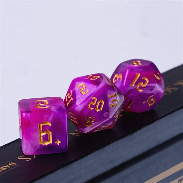 Dés 7D: Sherazade JEUX - Dés et jeux de rôles - Dés - Dés polyédriques