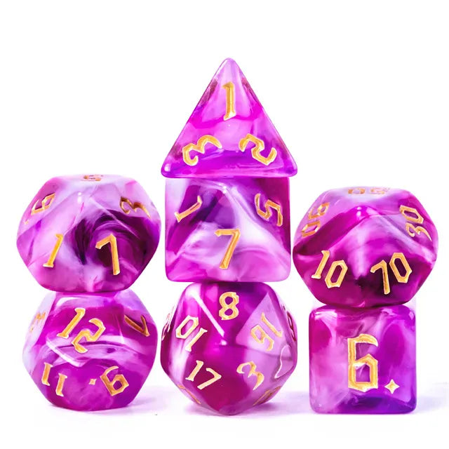 Dés 7D: Sherazade JEUX - Dés et jeux de rôles - Dés - Dés polyédriques