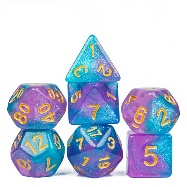 Dés 7D: Statique de satyre JEUX - Dés et jeux de rôles - Dés - Dés polyédriques