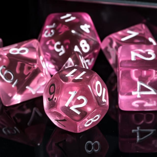 Dés 7D: Tante Rita JEUX - Dés et jeux de rôles - Dés - Dés polyédriques