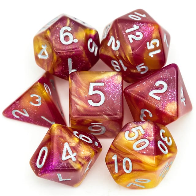 Dés 7D: Tempête de claques JEUX - Dés et jeux de rôles - Dés - Dés polyédriques
