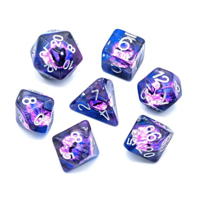 Dés 7D: Un mauvais dieu JEUX - Dés et jeux de rôles - Dés - Dés polyédriques