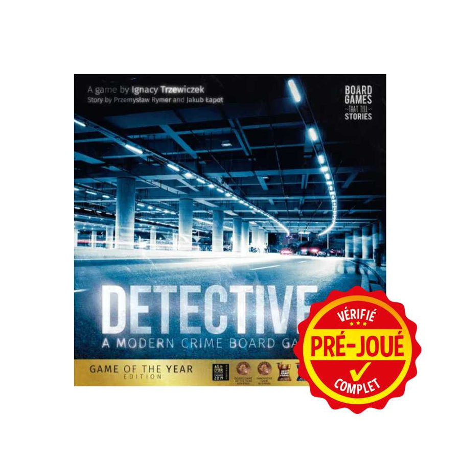 Detective - Un jeu d'enquete (pré-joué) (FR) BAZAR - Bazar - Stratégie