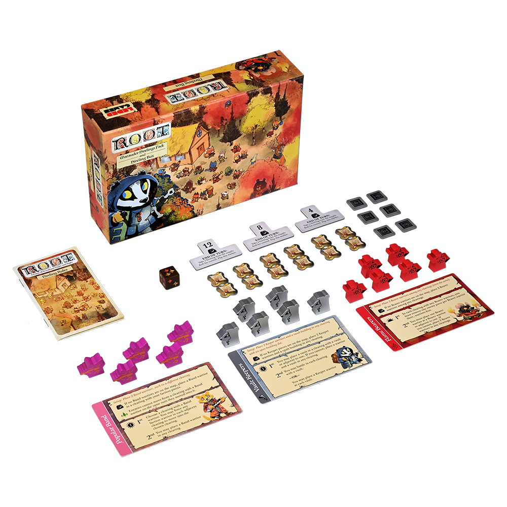 Root: Marauder Hirelings Pack & Hireling Box Expansion, jeu de société stratégie