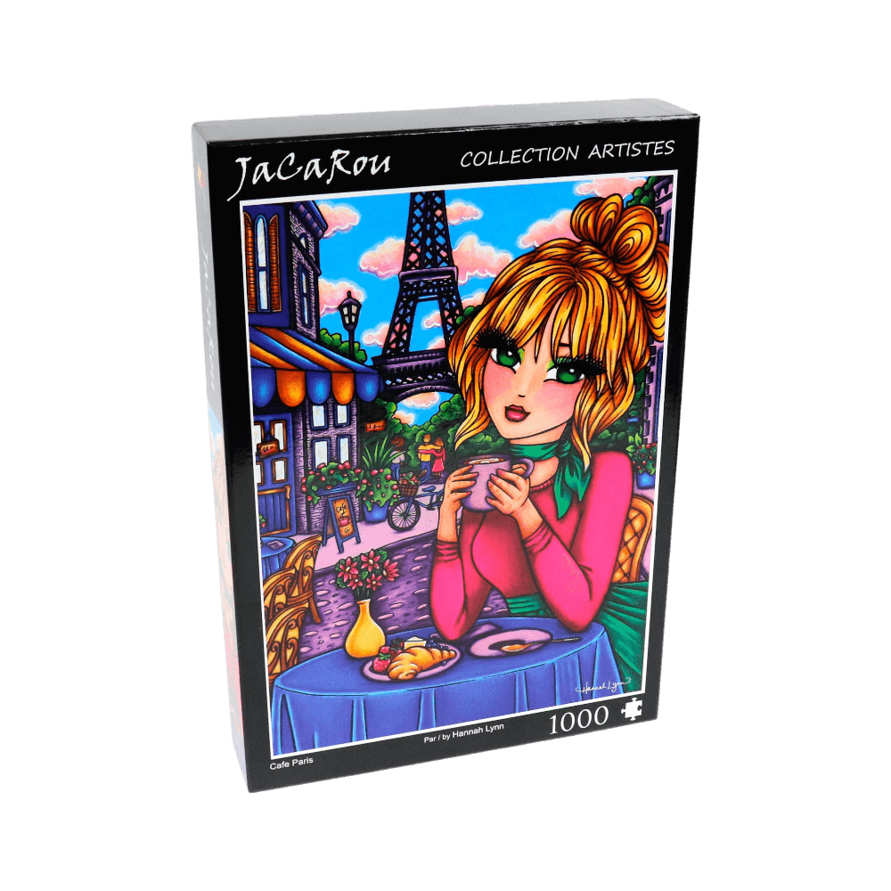 Café Paris casse-tête JaCaRou Puzzle buy online L'As des jeux 