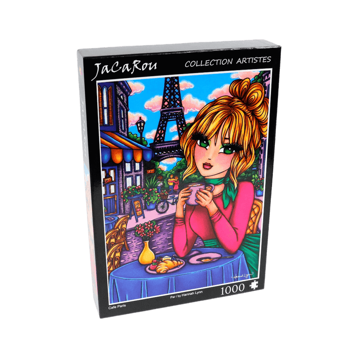 Café Paris casse-tête JaCaRou Puzzle buy online L'As des jeux 