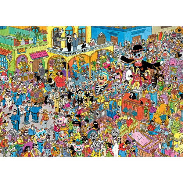 Dia de los Muertos, JVH (1000 pcs) CASSE-TÊTE - 1000 morceaux