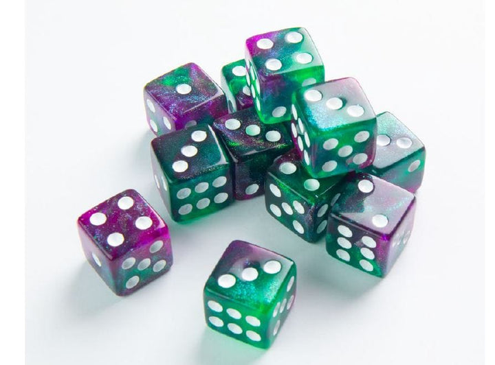 Dice: 12x D6: 16 mm: Galaxy Series: Aurora (ML) JEUX - Dés et jeux de rôles - Dés - Dés standards