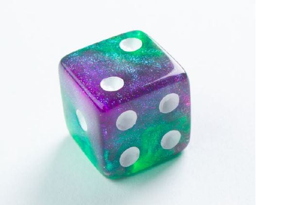 Dice: 12x D6: 16 mm: Galaxy Series: Aurora (ML) JEUX - Dés et jeux de rôles - Dés - Dés standards