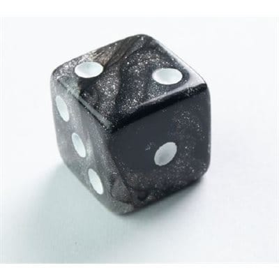 Dice: 12x D6: 16 mm: Galaxy Series: Moon (ML) JEUX - Dés et jeux de rôles - Dés - Dés standards