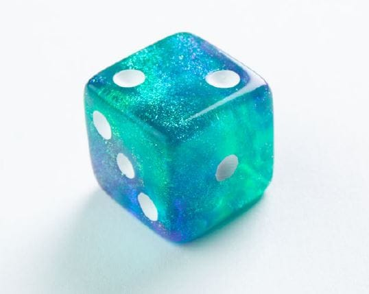 Dice: 12x D6: 16 mm: Galaxy Series: Neptune (ML) JEUX - Dés et jeux de rôles - Dés - Dés standards