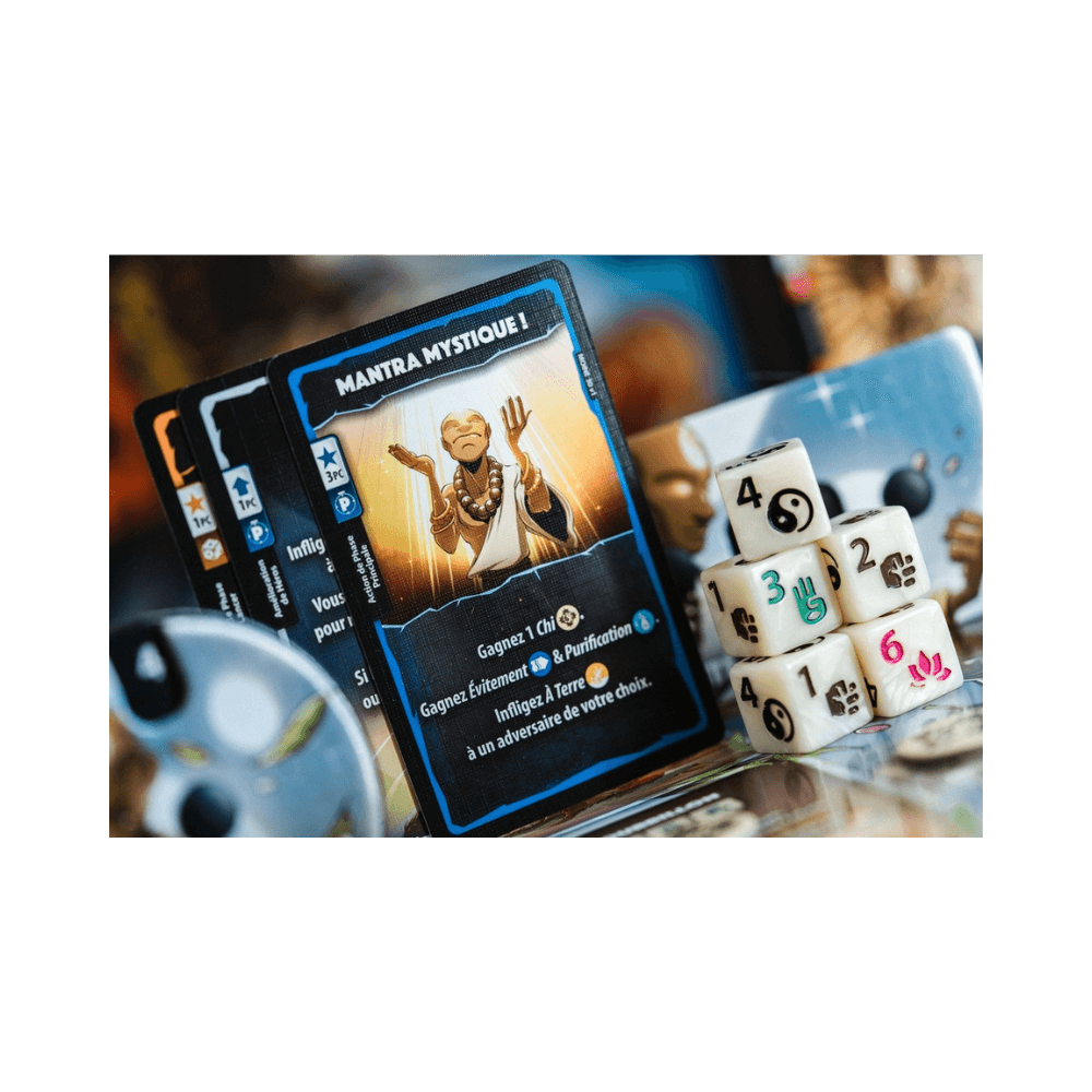 Dice Throne Sais. 1 - Moine contre Paladin (FR) JEUX - Jeux de cartes