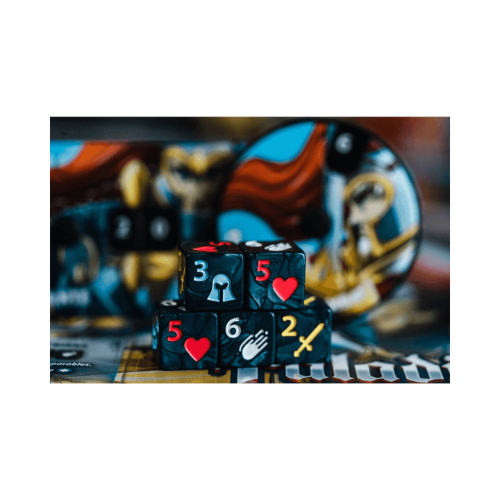 Dice Throne Sais. 1 - Moine contre Paladin (FR) JEUX - Jeux de cartes