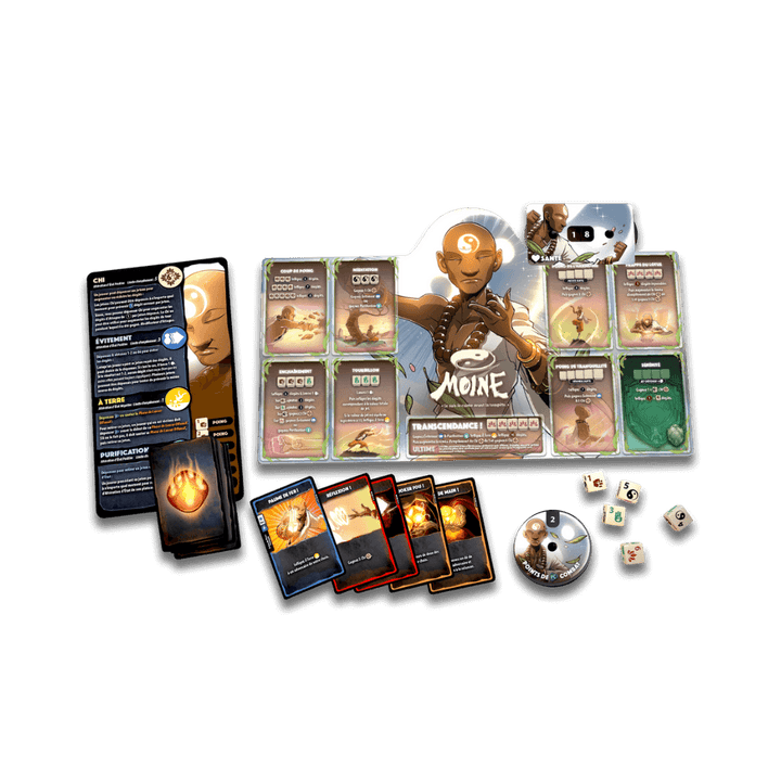 Dice Throne Sais. 1 - Moine contre Paladin (FR) JEUX - Jeux de cartes