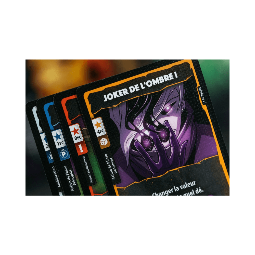 Dice Throne Sais. 1 - Pyromancien contre Voleur de l'ombre (FR) JEUX - Jeux de cartes