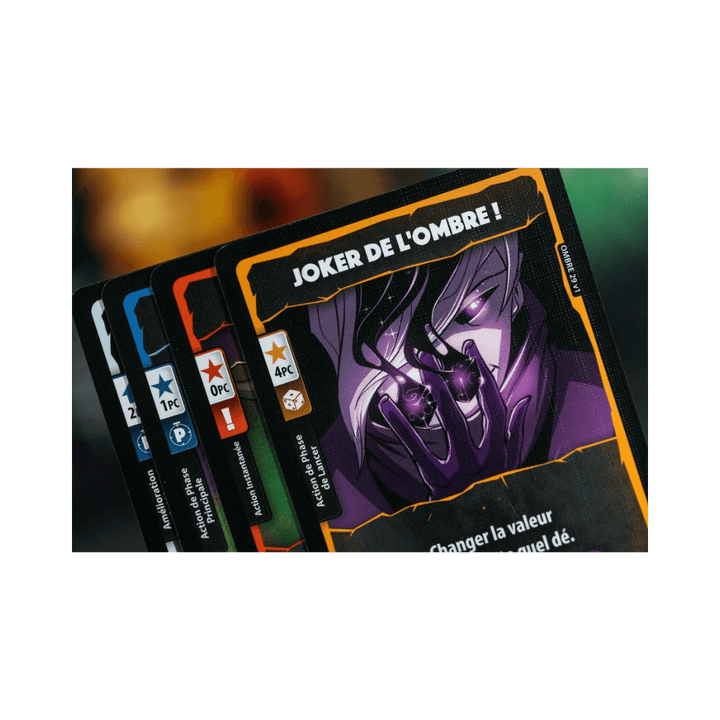 Dice Throne Sais. 1 - Pyromancien contre Voleur de l'ombre (FR) JEUX - Jeux de cartes
