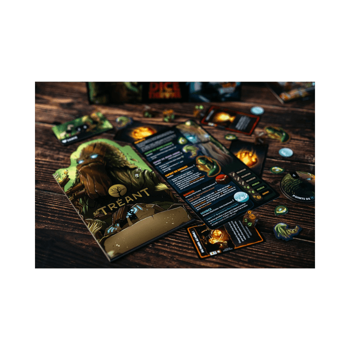 Dice Throne Sais. 1 - Treant contre Ninja (FR) JEUX - Jeux de cartes