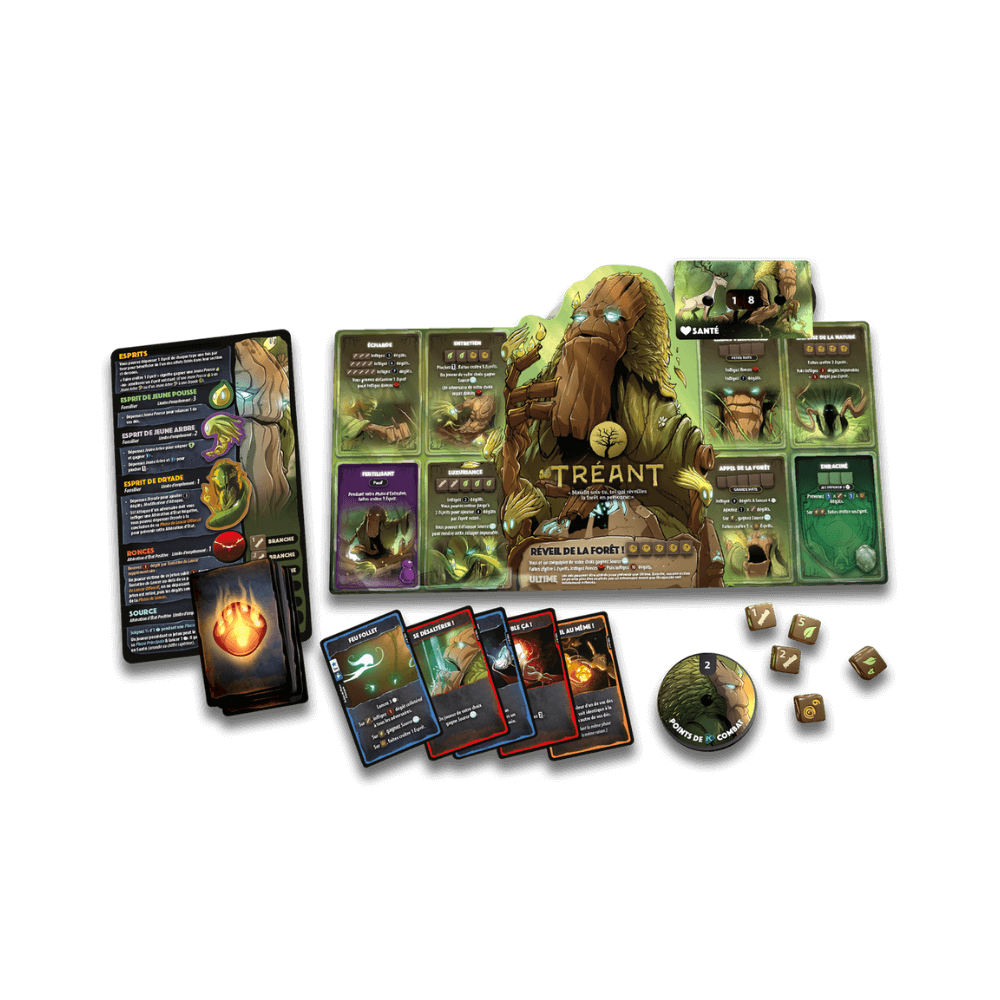 Dice Throne Sais. 1 - Treant contre Ninja (FR) JEUX - Jeux de cartes