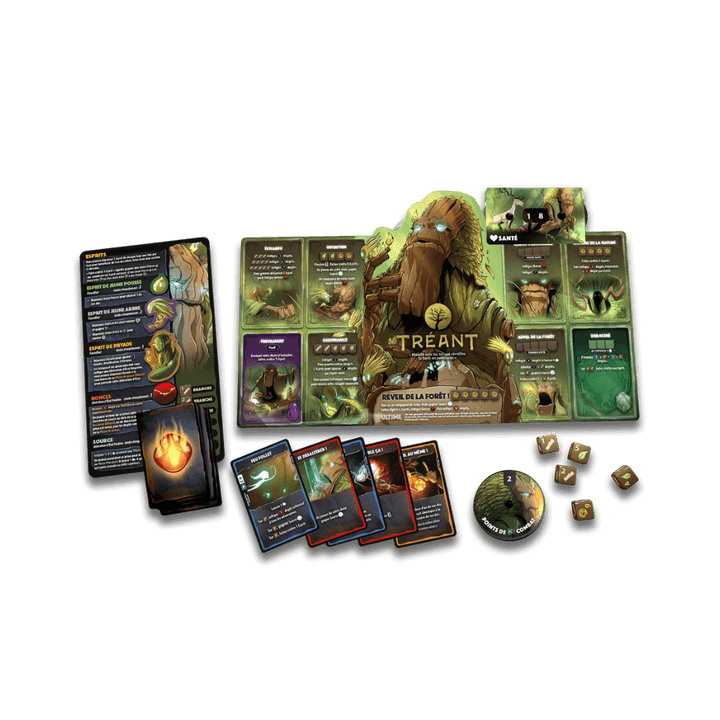 Dice Throne Sais. 1 - Treant contre Ninja (FR) JEUX - Jeux de cartes