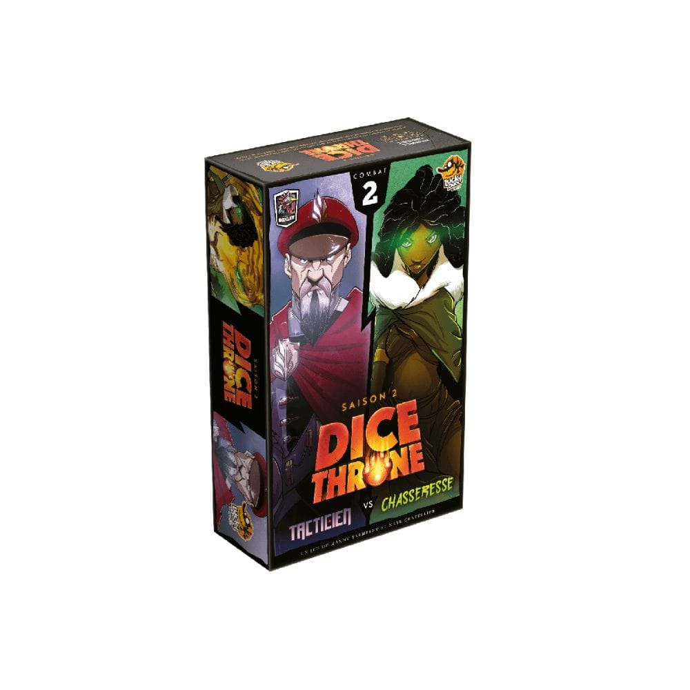 Dice Throne Sais. 2 - Tacticien vs. Chasseresse (FR) JEUX - Famille