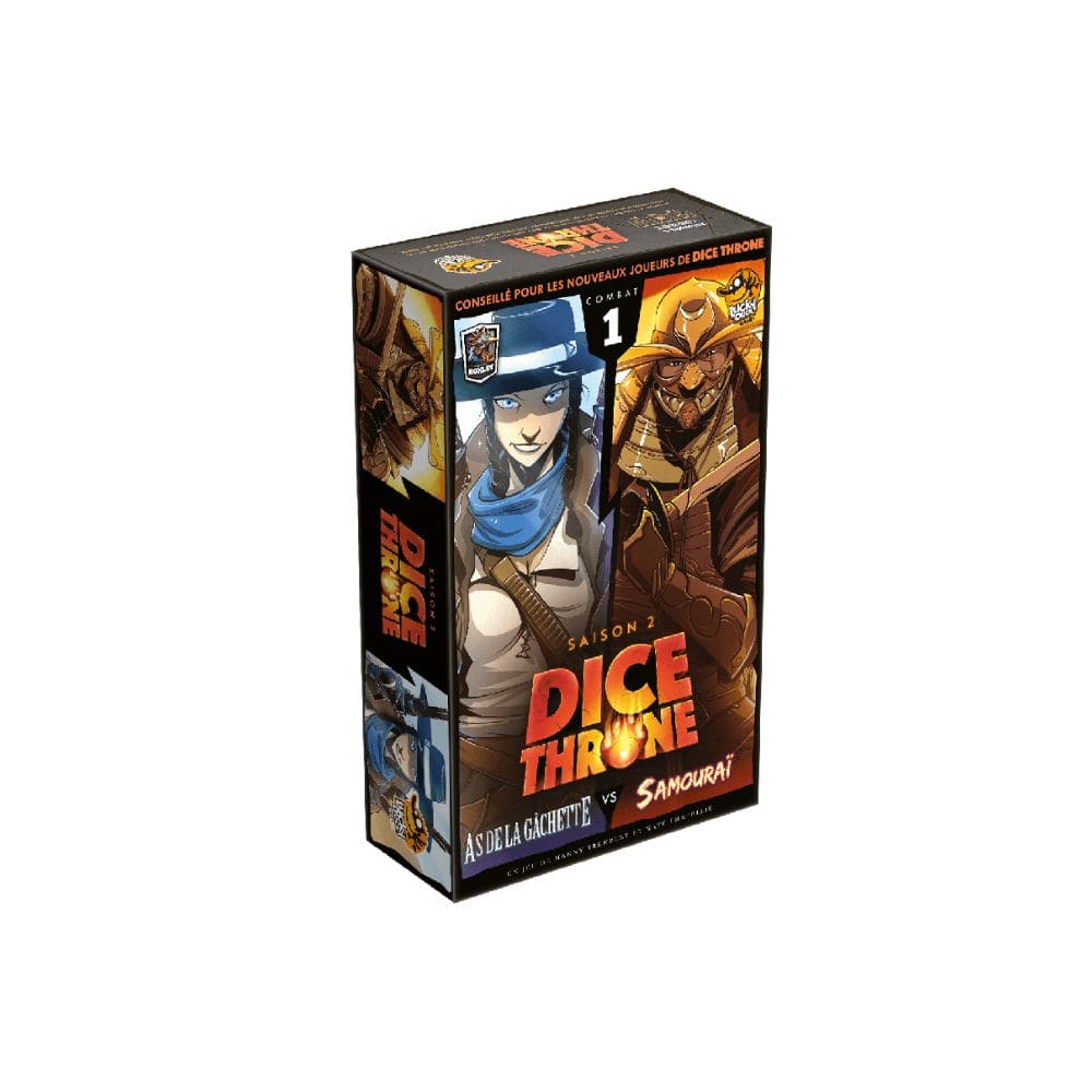 Dice Throne Saison 2 - As de la Gâchette vs. Samouraï (FR) JEUX - Famille
