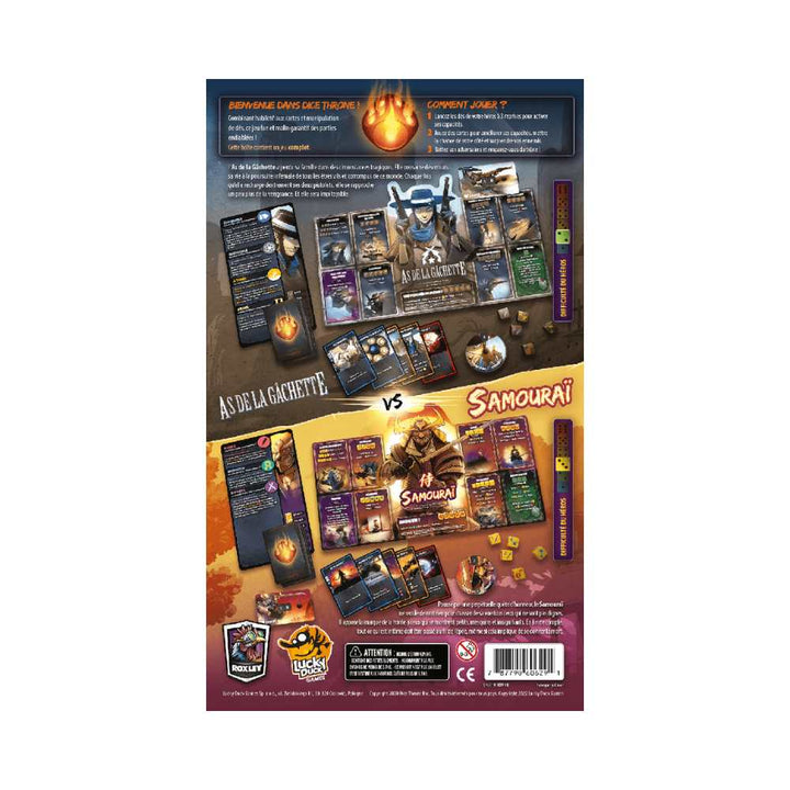 Dice Throne Saison 2 - As de la Gâchette vs. Samouraï (FR) JEUX - Famille