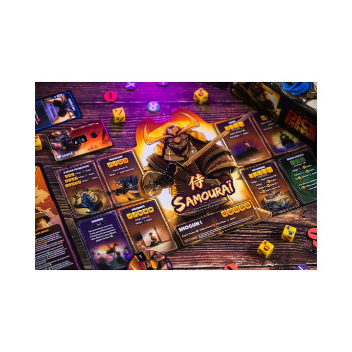 Dice Throne Saison 2 - As de la Gâchette vs. Samouraï (FR) JEUX - Famille