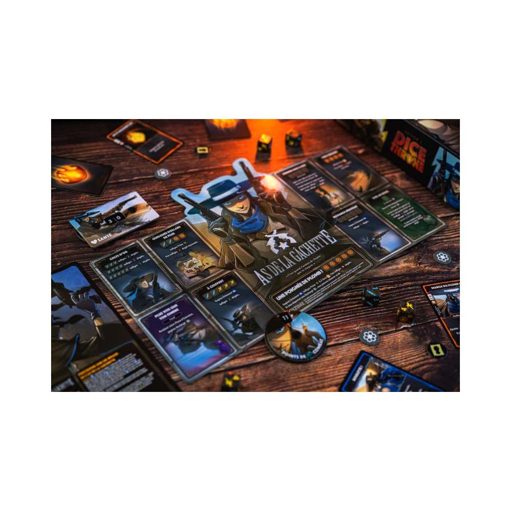 Dice Throne Saison 2 - As de la Gâchette vs. Samouraï (FR) JEUX - Famille