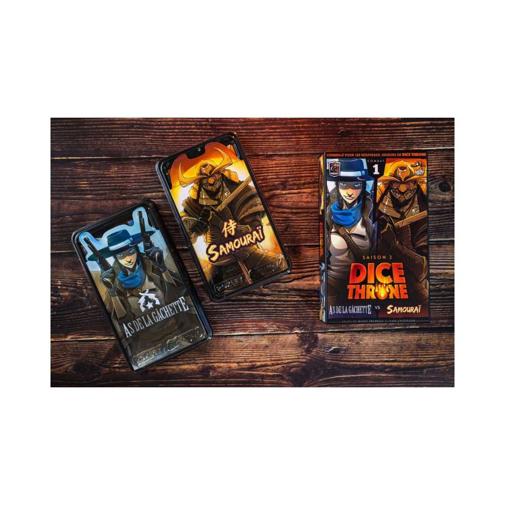 Dice Throne Saison 2 - As de la Gâchette vs. Samouraï (FR) JEUX - Famille