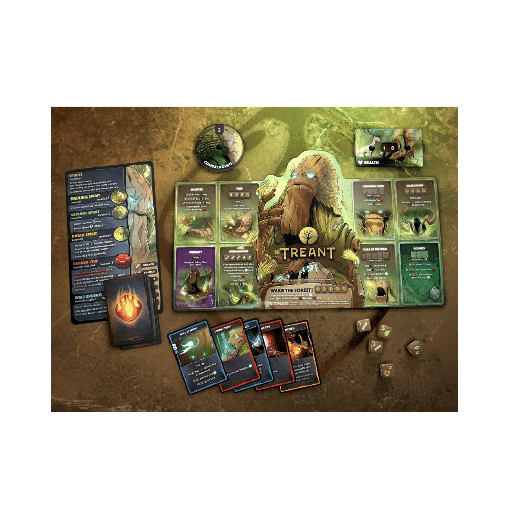 Dice Throne - Season 1 Rerolled: Treant vs. Ninja (EN) JEUX - Stratégie - Stratégie léger