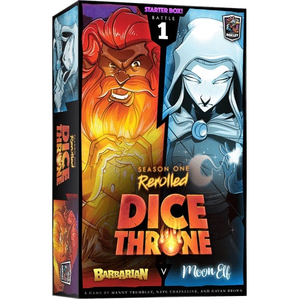 Dice Throne - Season One - Barbarian  vs Moon Elf (EN) JEUX - Famille