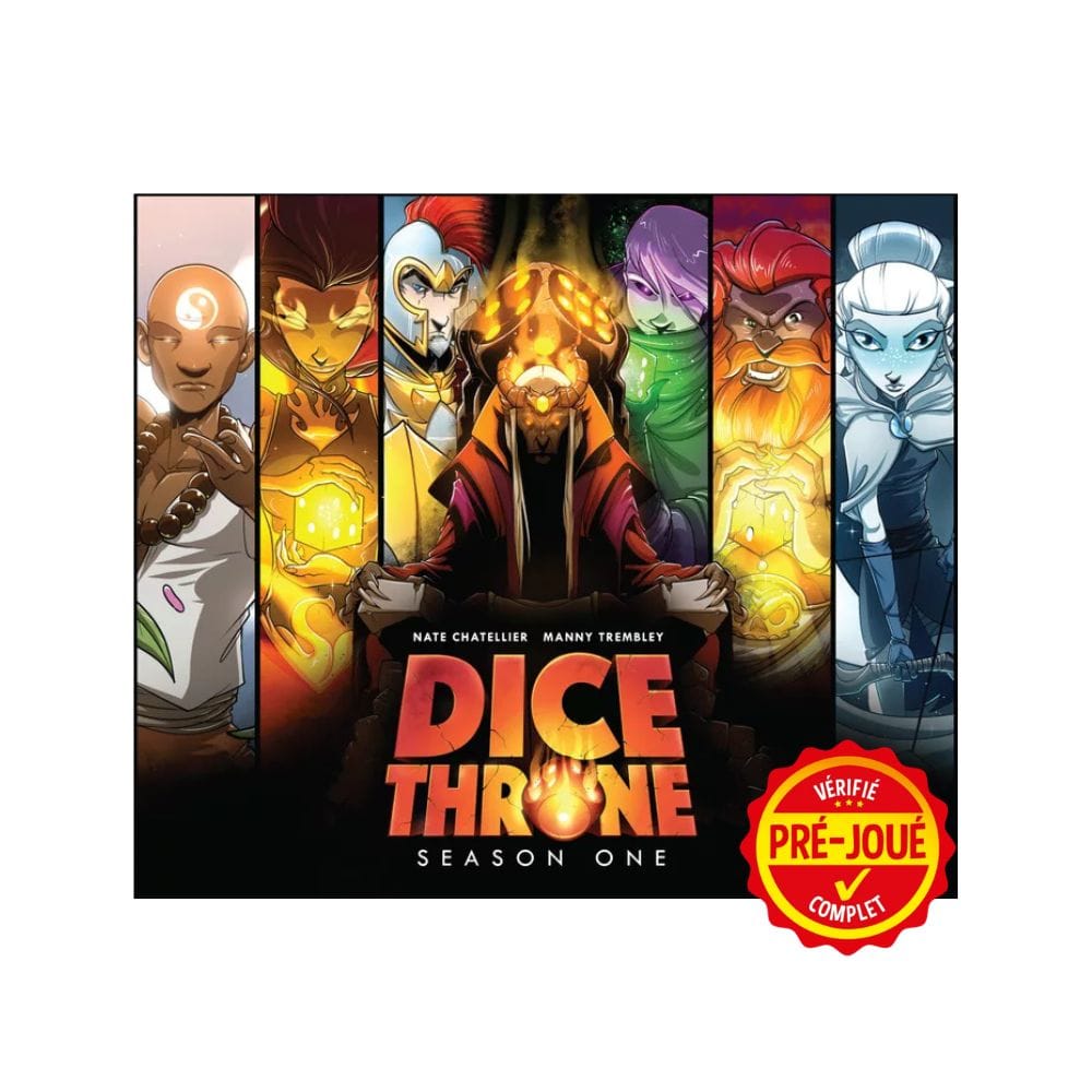 Dice Throne: Season One (pré-joué) (EN) BAZAR - Bazar - Stratégie