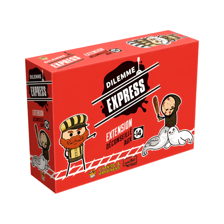 Dilemme express : Extension déconseillé aux -14 (FR) JEUX - Ambiance-Party