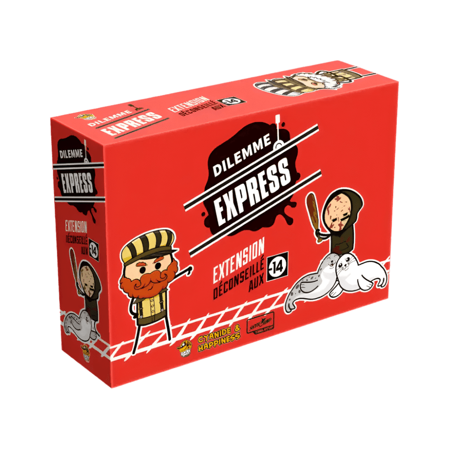 Dilemme express : Extension déconseillé aux -14 (FR) JEUX - Ambiance-Party