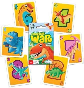 Dinosaur War Card Game (EN) JEUX - Deux joueurs