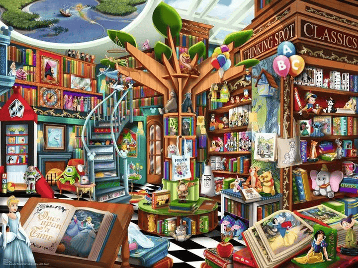 Disney Bookstore of Wonders (1500 pcs) CASSE-TÊTE - 1500 morceaux