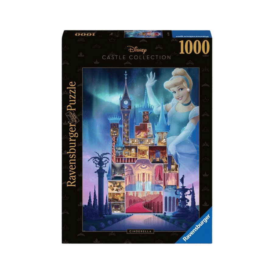 Disney Castle: Cinderella (1000  pc) CASSE-TÊTE - 1000 morceaux