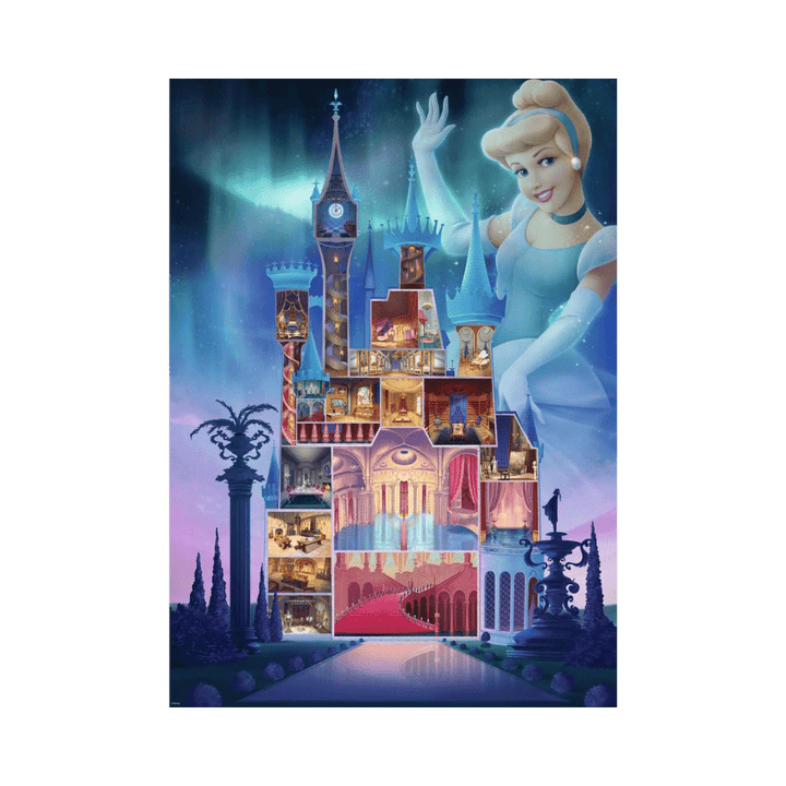 Disney Castle: Cinderella (1000  pc) CASSE-TÊTE - 1000 morceaux