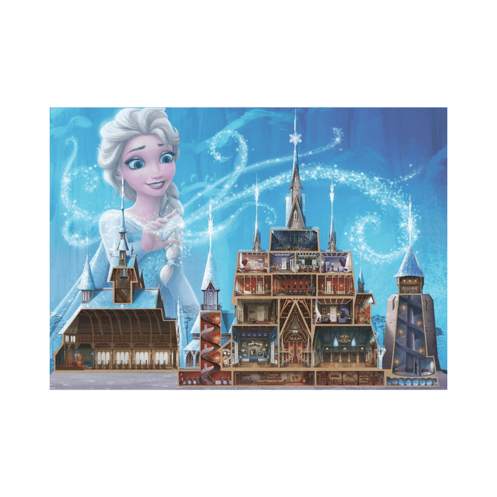 Disney Castle: Elsa (1000 pc) CASSE-TÊTE - 1000 morceaux