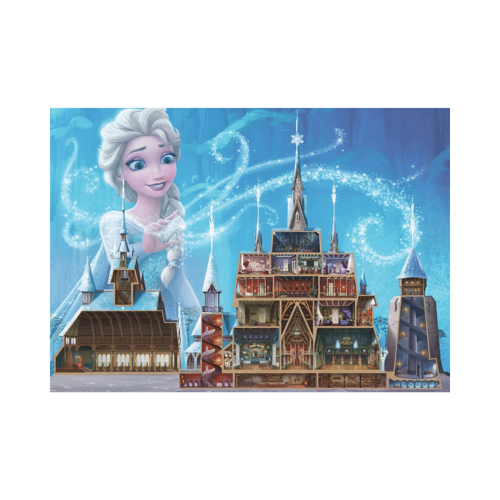Disney Castle: Elsa (1000 pc) CASSE-TÊTE - 1000 morceaux
