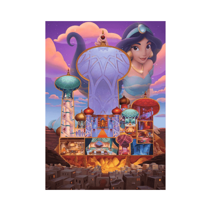 Disney Castle: Jasmine (1000  pc) CASSE-TÊTE - 1000 morceaux