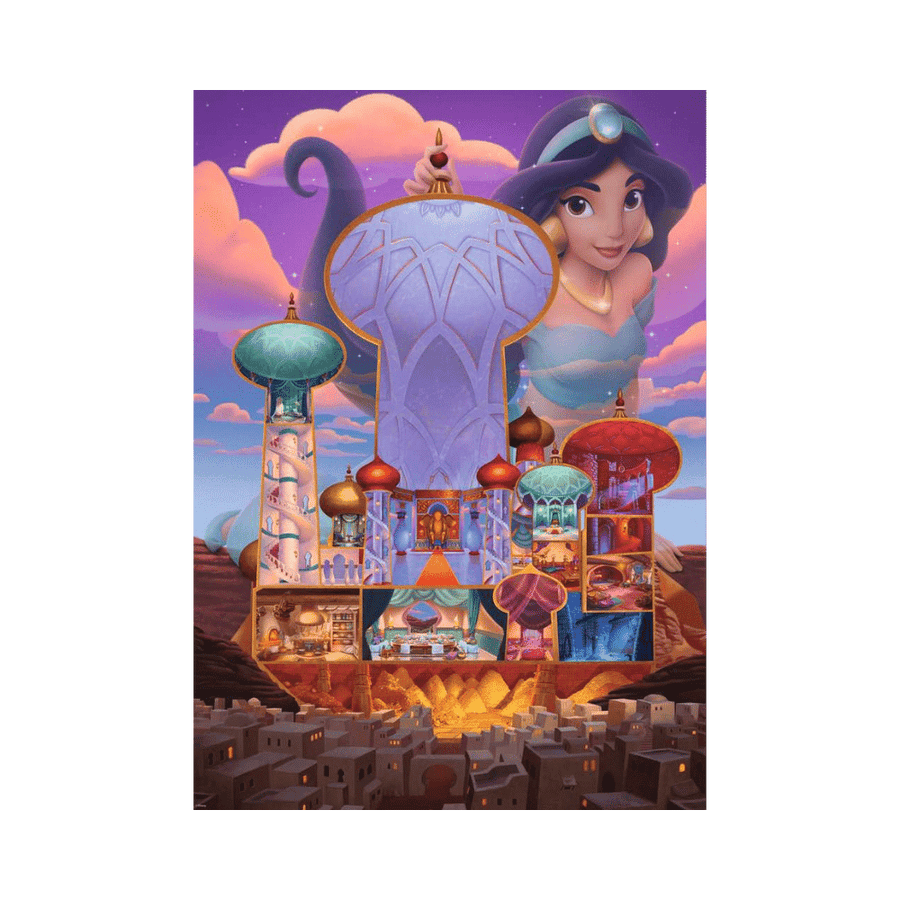 Disney Castle: Jasmine (1000  pc) CASSE-TÊTE - 1000 morceaux