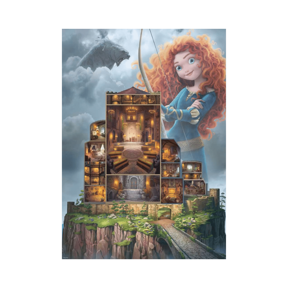 Disney Castle: Merida (1000 pc) CASSE-TÊTE - 1000 morceaux