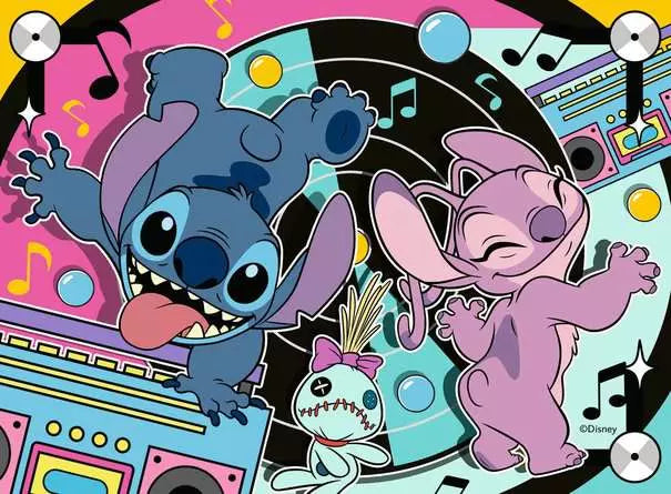 Disney Stitch 4 in a box (12/16/20/24 pcs) CASSE-TÊTE - 2 - 24 morceaux