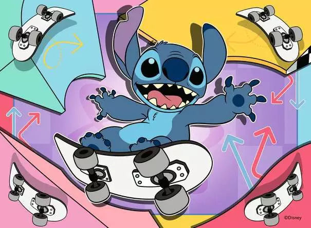 Disney Stitch 4 in a box (12/16/20/24 pcs) CASSE-TÊTE - 2 - 24 morceaux
