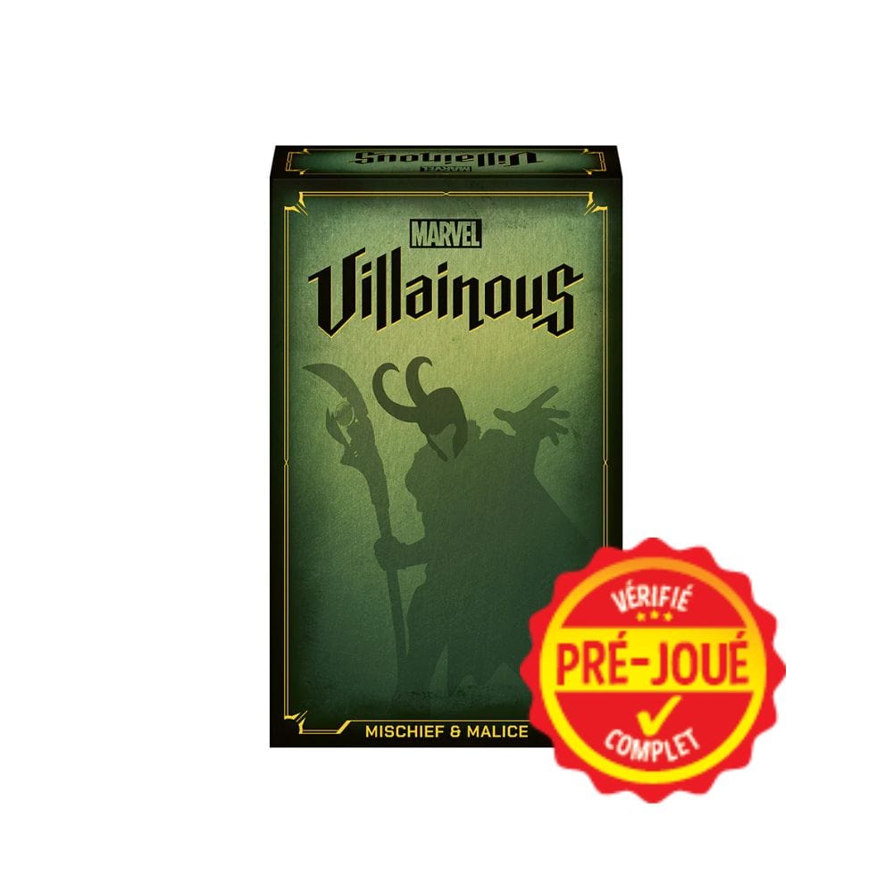 Disney Villainous: Marvel - Mischief &amp; Malice [pré-joué] (EN) BAZAR - Bazar - Famille