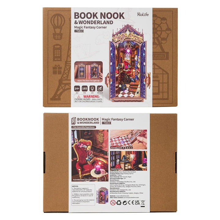 DIY BookNook Coin fantastique magique PASSE-TEMPS - Bricolages