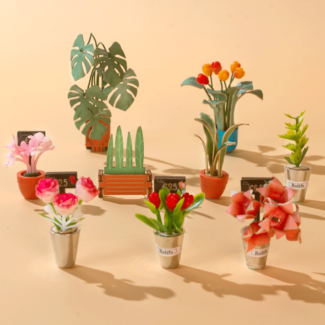 DIY BookNook Coin Floral PASSE-TEMPS - Bricolages