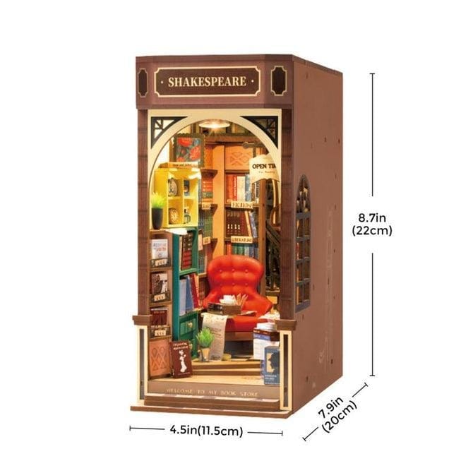 DIY BookNook Librairie PASSE-TEMPS - Bricolages