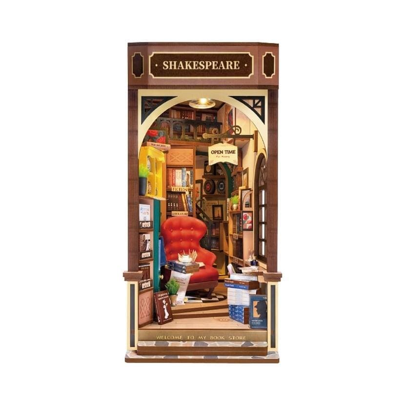DIY BookNook Librairie PASSE-TEMPS - Bricolages
